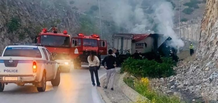 Λάρισα: Τραγωδία με νεκρό οδηγό από τη Φλώρινα