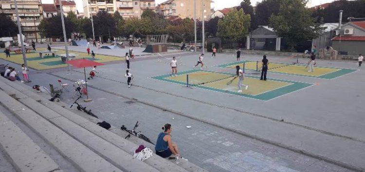 Street Tennis από την Ομάδα της Λέσχης Πολιτισμού Φλώρινας (pics)