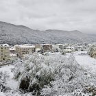 Έπεσαν τα πρώτα χιόνια στη Φλώρινα