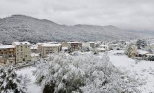 Έπεσαν τα πρώτα χιόνια στη Φλώρινα