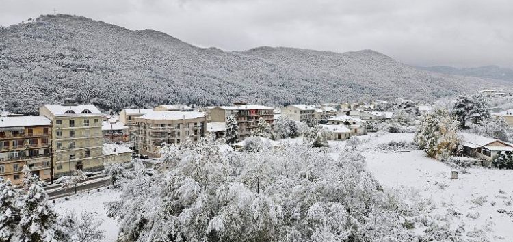 Έπεσαν τα πρώτα χιόνια στη Φλώρινα