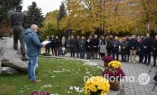 Συγκέντρωση στη Φλώρινα για την 51η επέτειο του Πολυτεχνείου (video, pics)