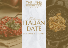 Pasta & Risotto night στο The Lynx Mountain Resort