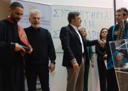 Απονομή υποτροφίας «Κωνσταντίνος Άγιος/ΔΕΛΤΑ» στο πλαίσιο της τελετής ορκωμοσίας του Τμήματος Γεωπονίας