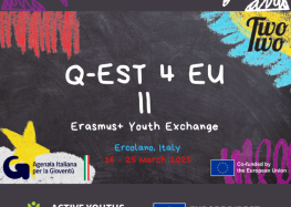 Πρόσκληση για συμμετοχή σε Ανταλλαγή Νέων Erasmus+ με τους Ενεργούς Νέους στη Ιταλία!